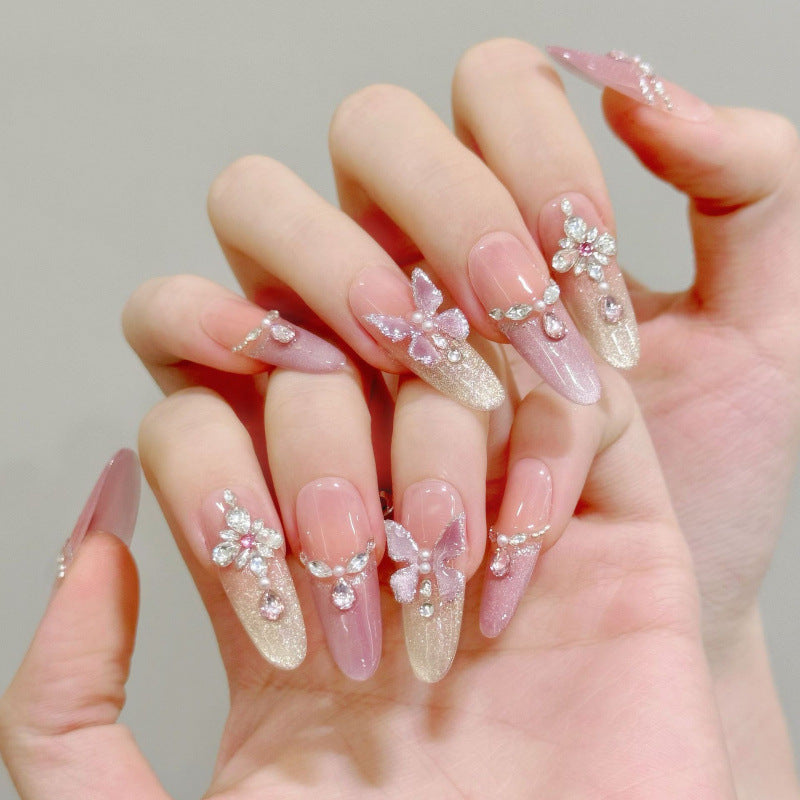 Fairy-style, Light-reflecting Nail Stickers That Enhance Your Complexion