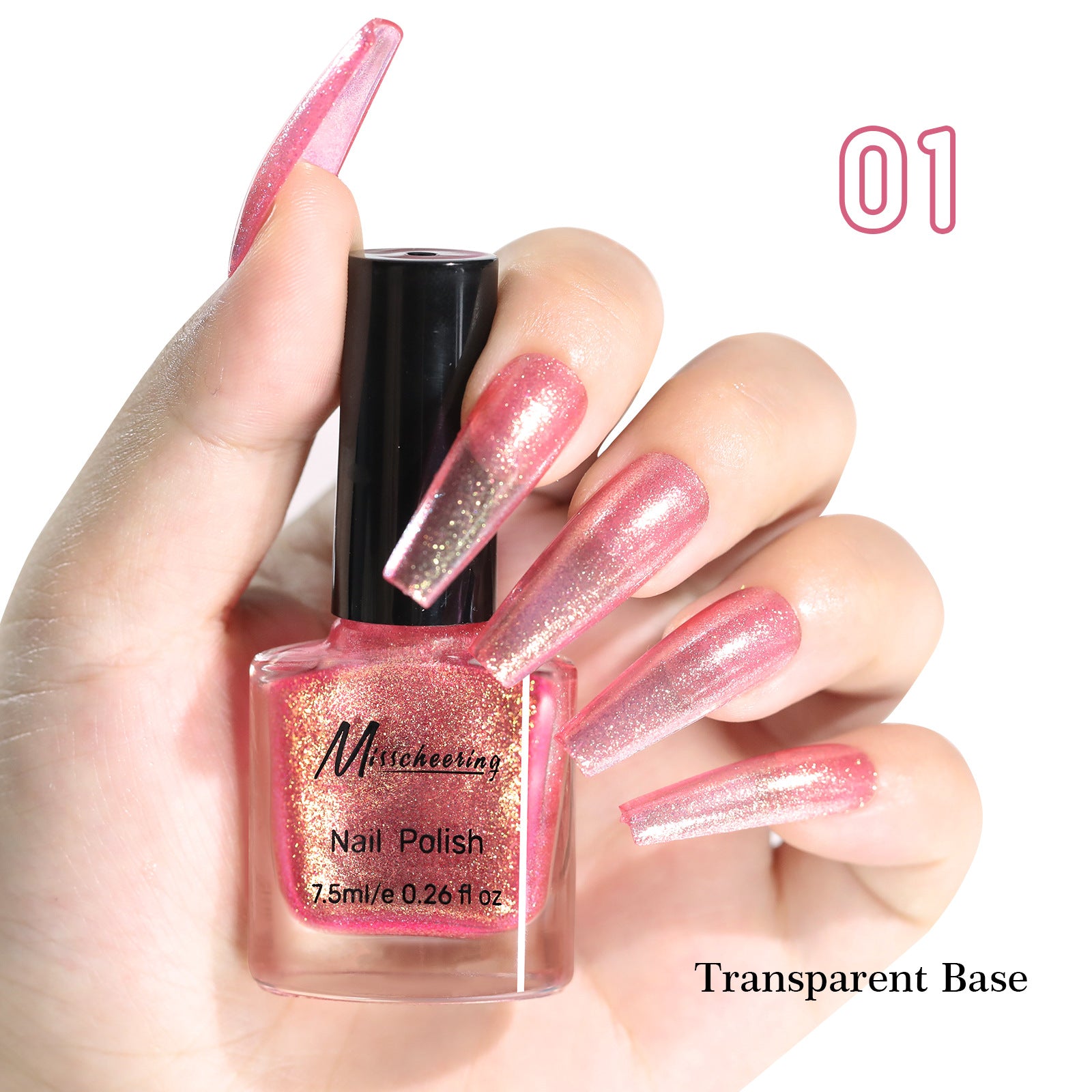 Misscheering Chameleon Magic Color Nail Polish Oily Non-peeling Tasteless