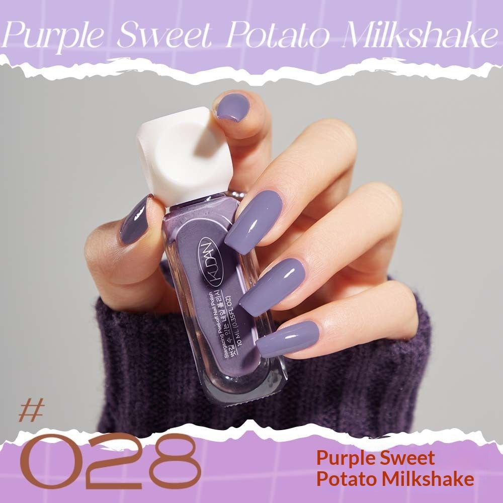 Kudan Water-based Clear Nail Polish For Protecting And Shining Nails