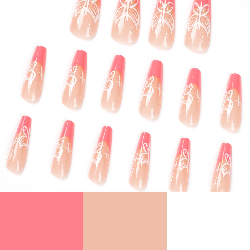 Fashion Butterfly Long Ballet Wear Nail Tip