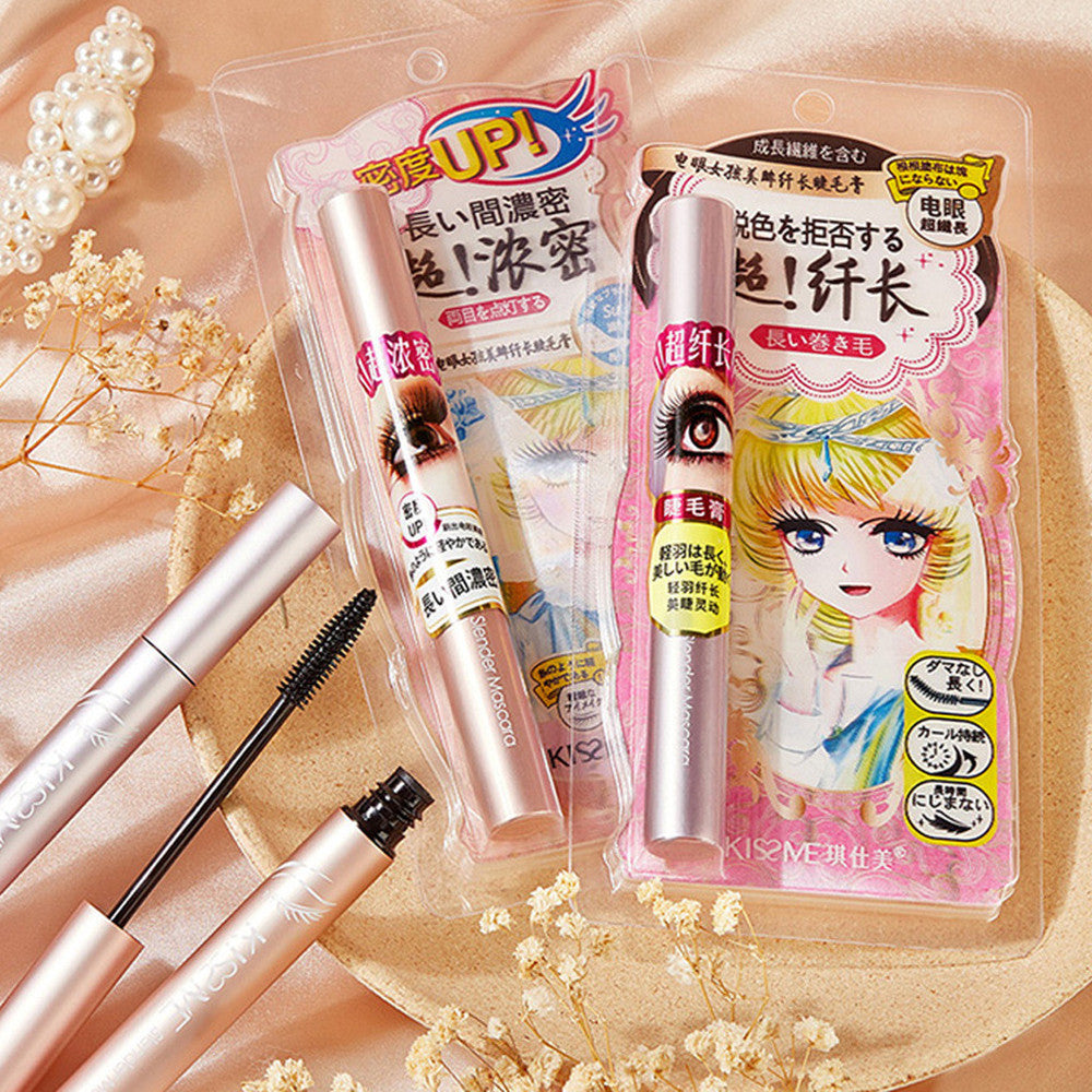 Mascara Waterproof Elongated Non-smudge Long-lasting Slender