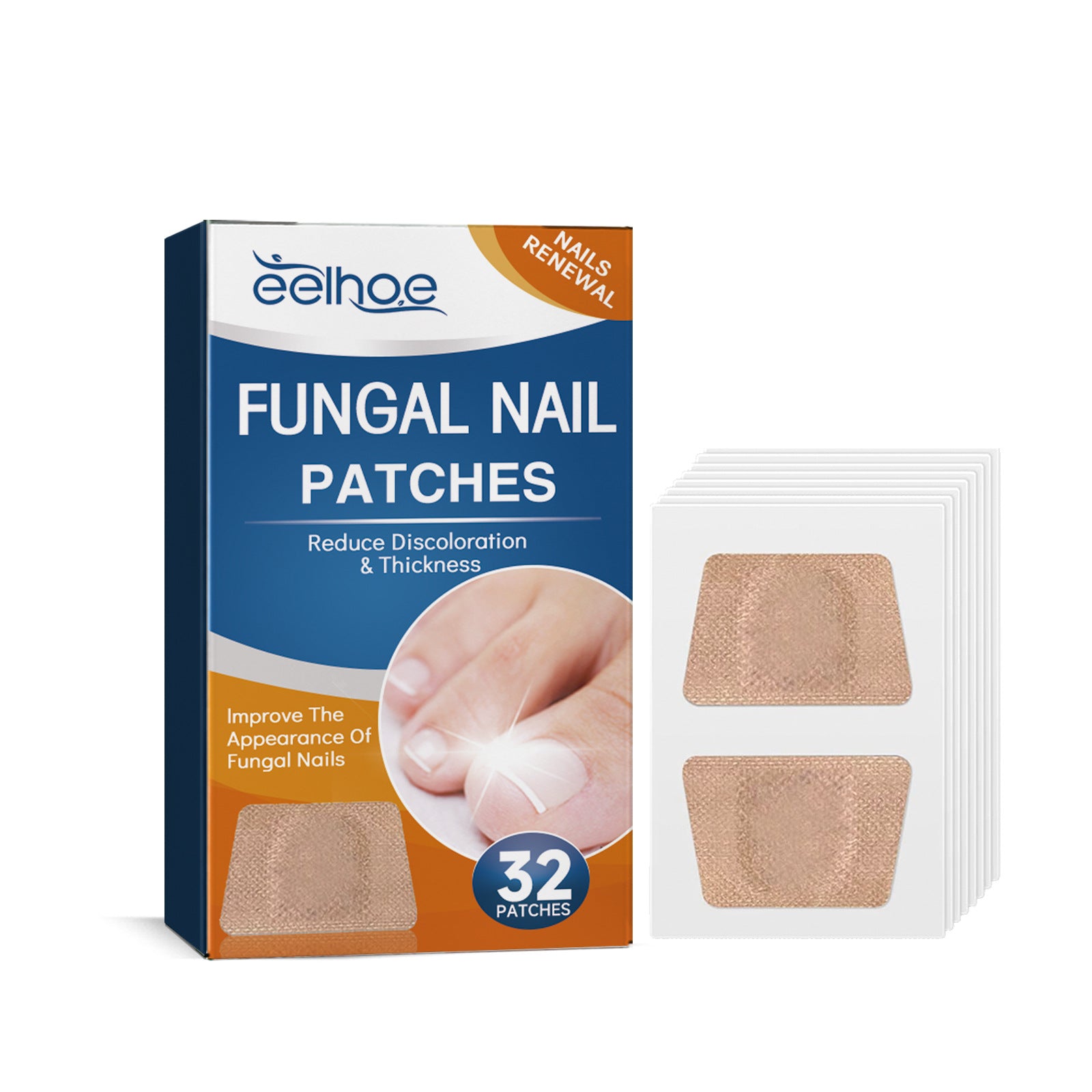 Eelhoe Gray Nail Care Bright Nail Groove Repairing Mask