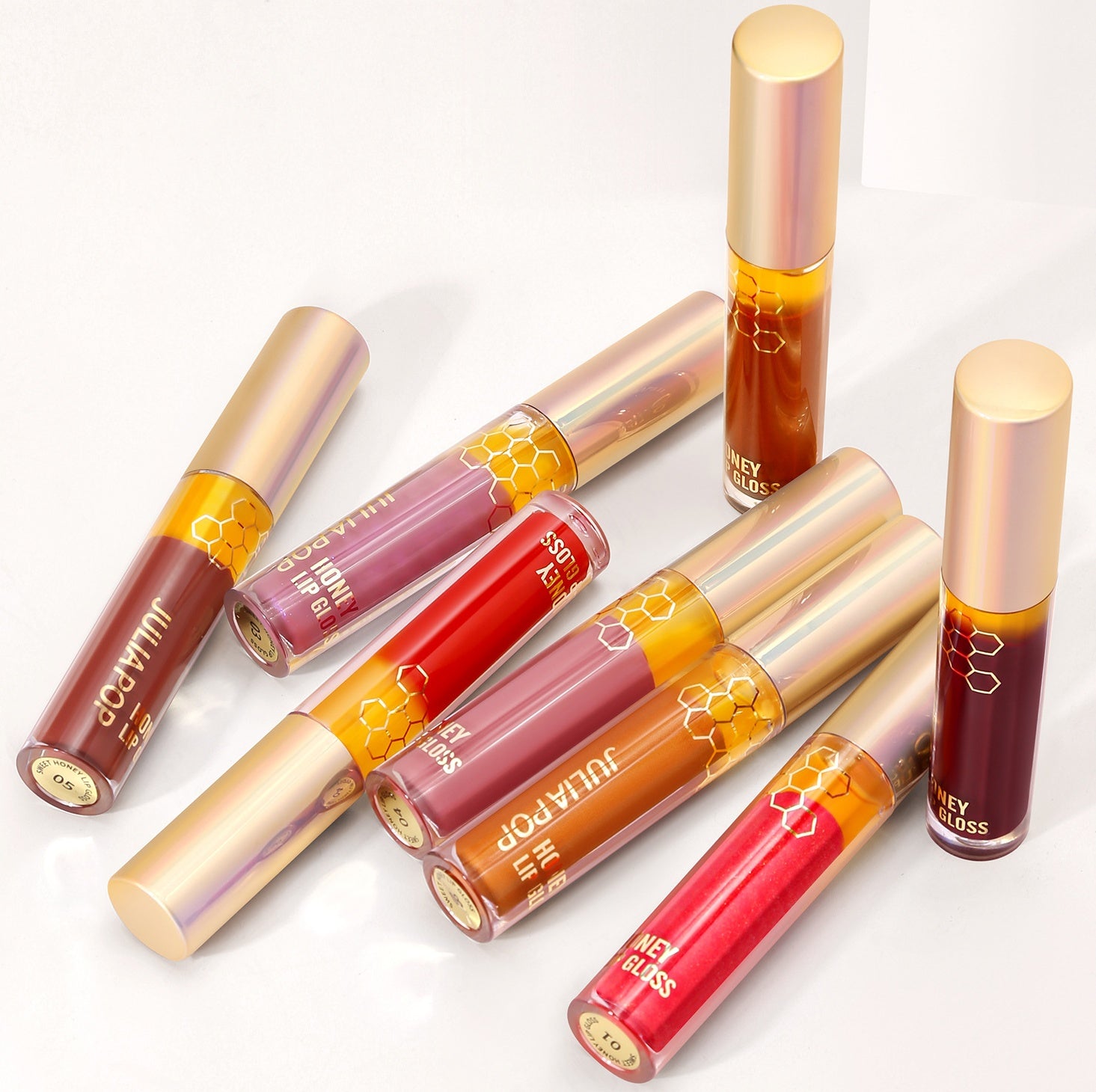 Double Layer Honey Lip Lacquer Female Moisturizing And Nourishing