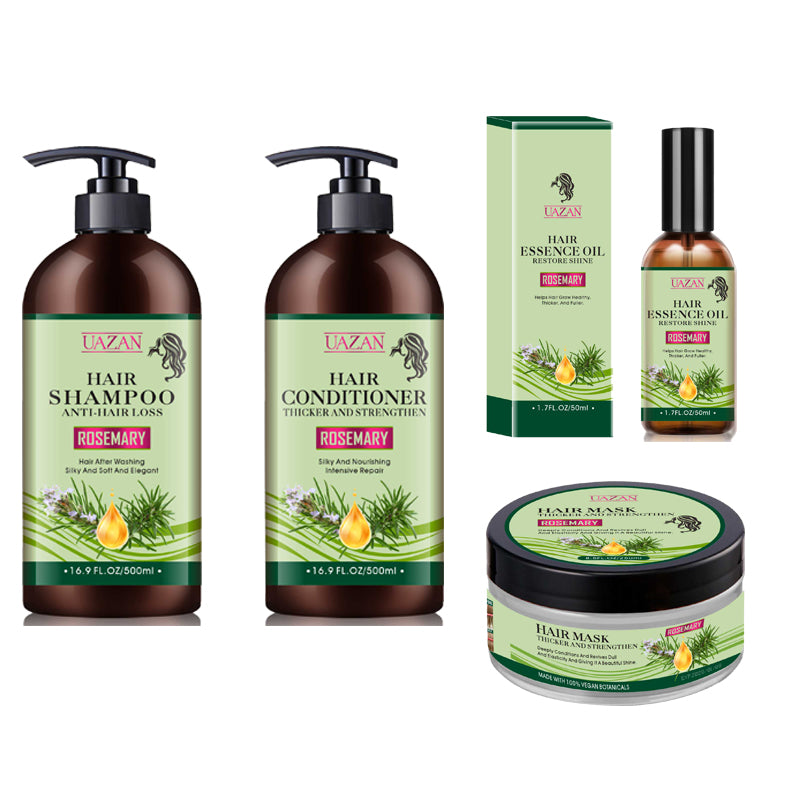 Uazan Rosemary Shampoo And Conditioner Set