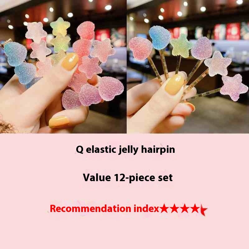 Cute Children's Candy Side Fringe Hairpin Headdress
