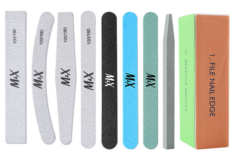 M&X Nail Polish Nail Sand Strips