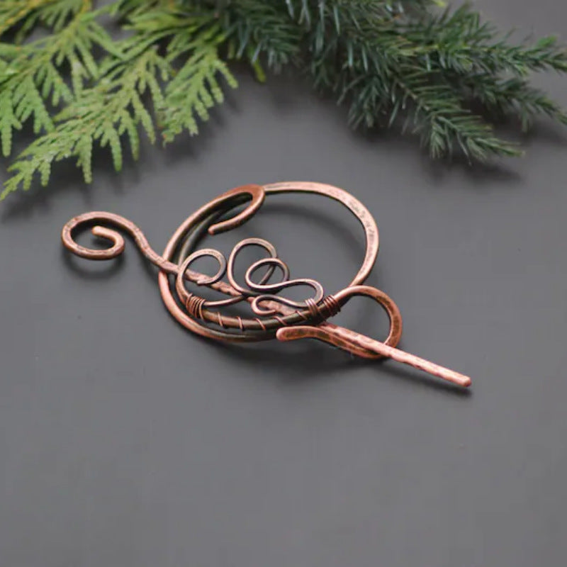 Creative Vintage Copper Hairpin For Women