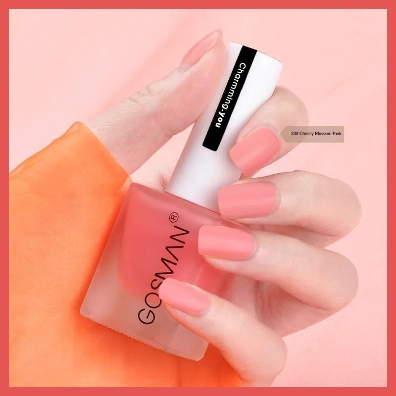 Gosman Quick-dry Matte Nail Polish, Non-peel