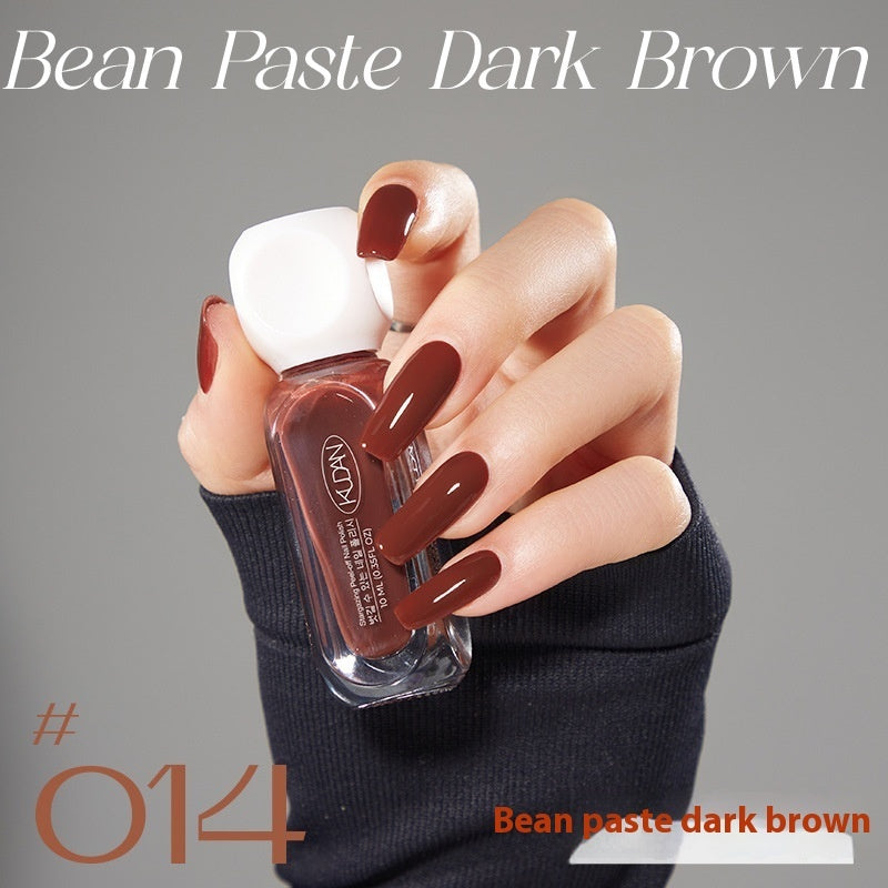 Kudan Water-based Nail Polish Peelable Quick-drying Baking-free Long-lasting Summer Macaron Popular Color