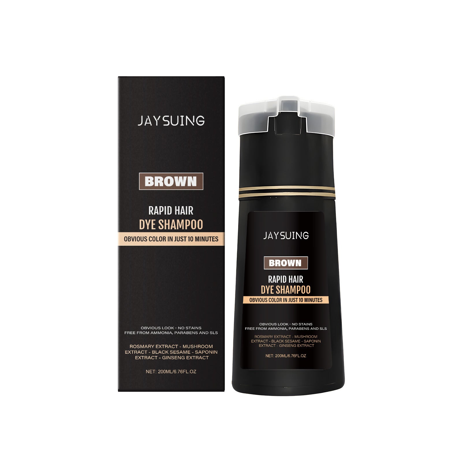 Jaysuing Men's Instant Hair Shampoo Series