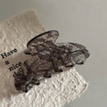 New Elegant Lace Acetate French-Style Retro Shark Clip For Women