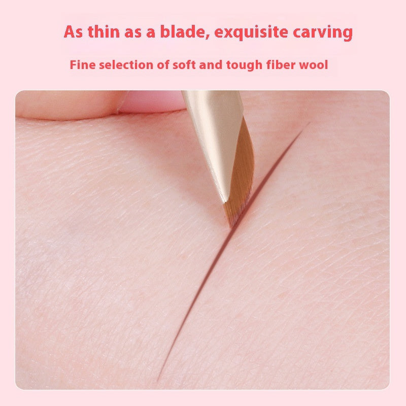 Grababi Sickle Eyeliner Brush Soft Hair Eye Blooming Blush Concealer