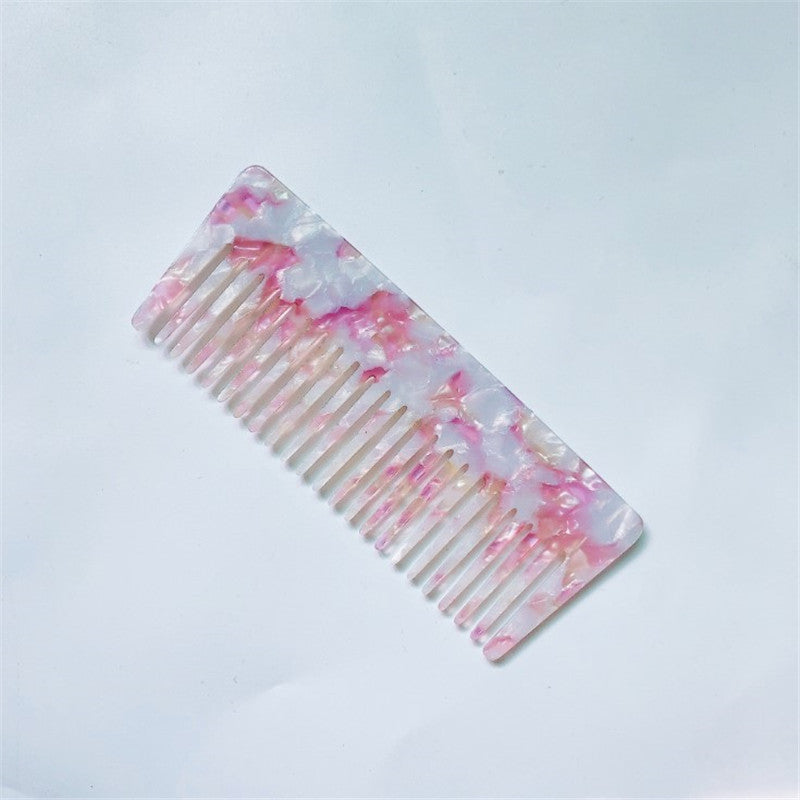 Women's Acetate Antistatic Scalp Massage Comb