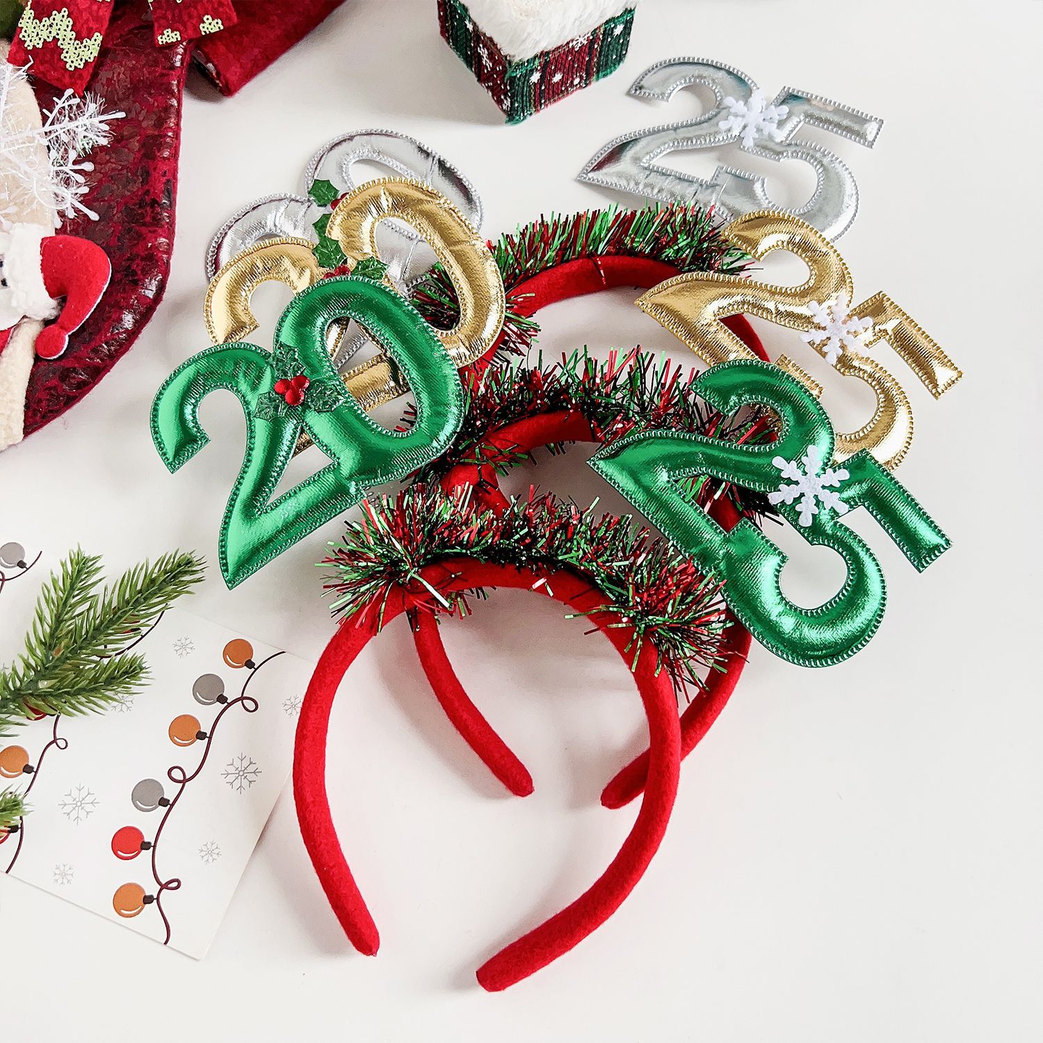 Christmas Headband Female Holiday Party