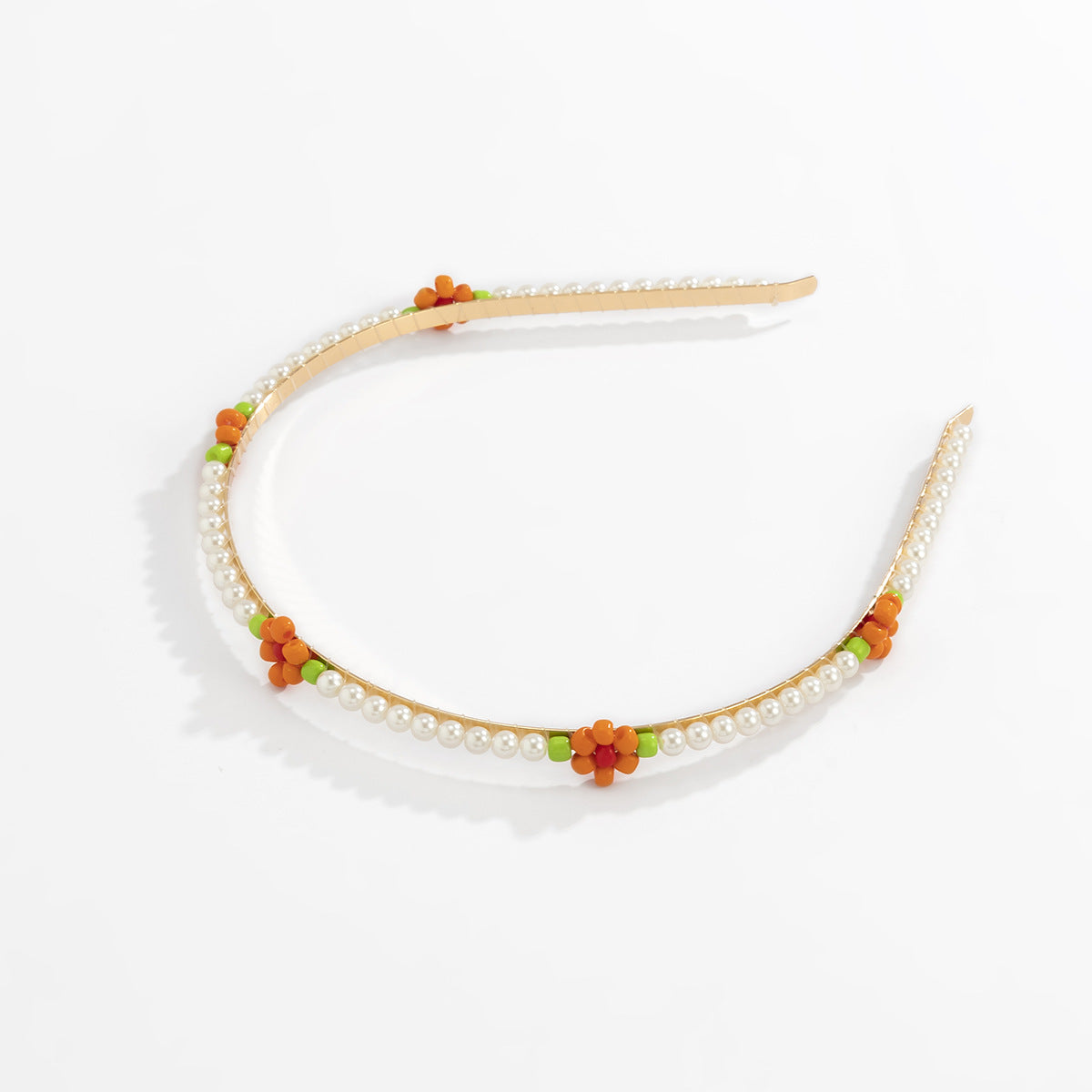 Simple AndPearl Flower Headband