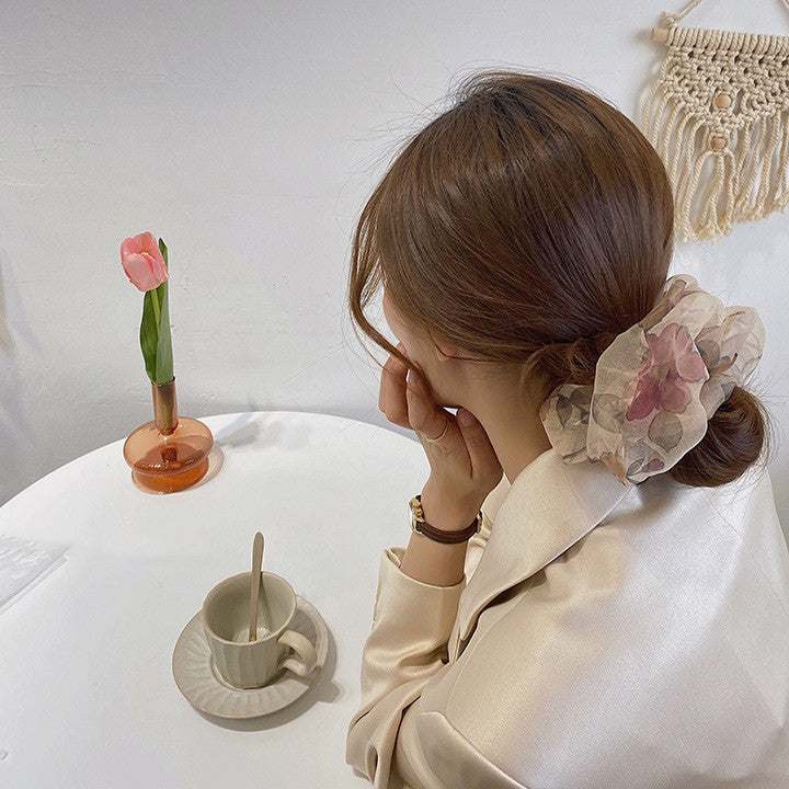 Women's Retro Simple French Colon Hair Tie