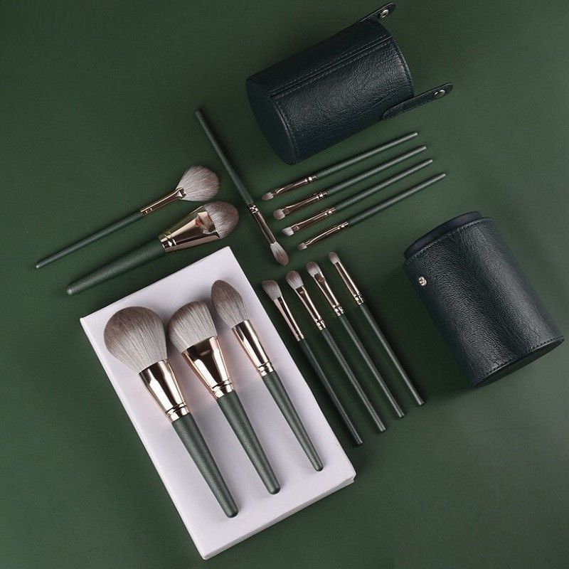 Women's Fashion PU Packaging Foundation Brush Tool Set