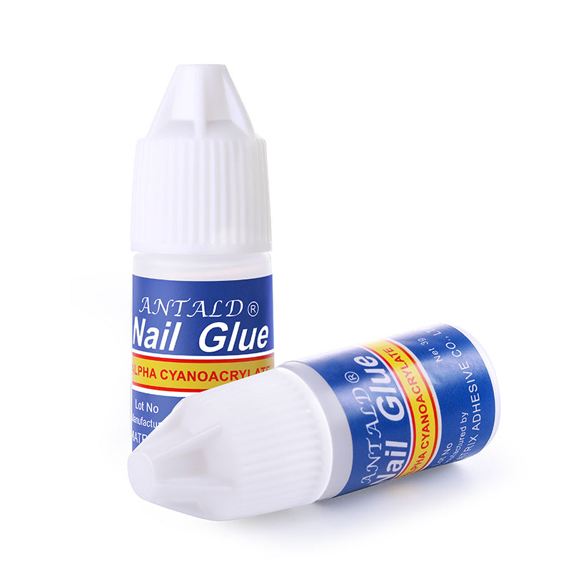Antald Nail Rhinestone Sticking Glue Water Sticker Nail Tip Ornament