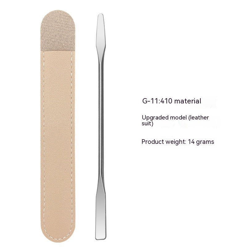 New Foundation Shovel Stainless Steel Toning Sticks Double-headed Stirring