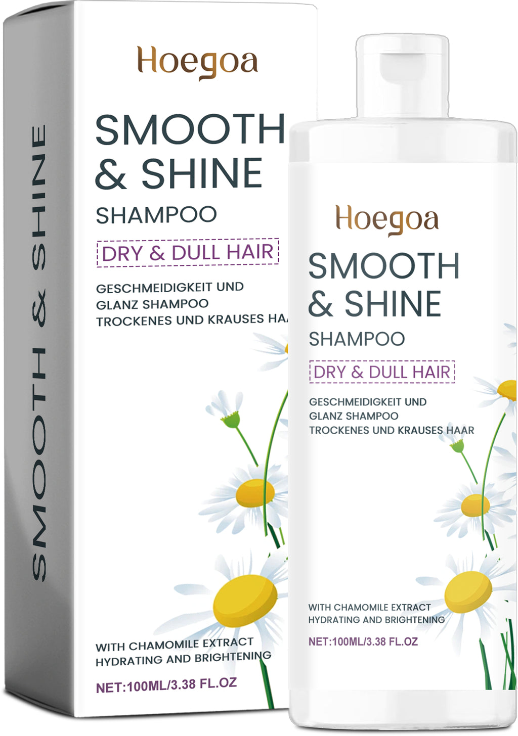 HoeGoa Chamomile hair care and moisturizing shampoo