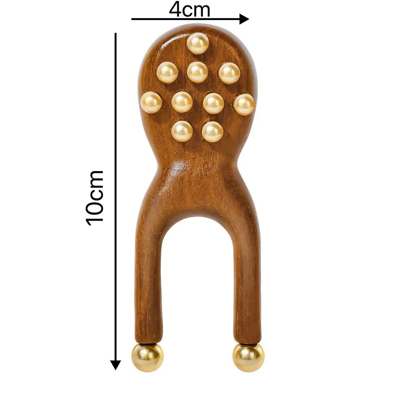 Massage Comb Head And Meridian Care Sandalwood Comb