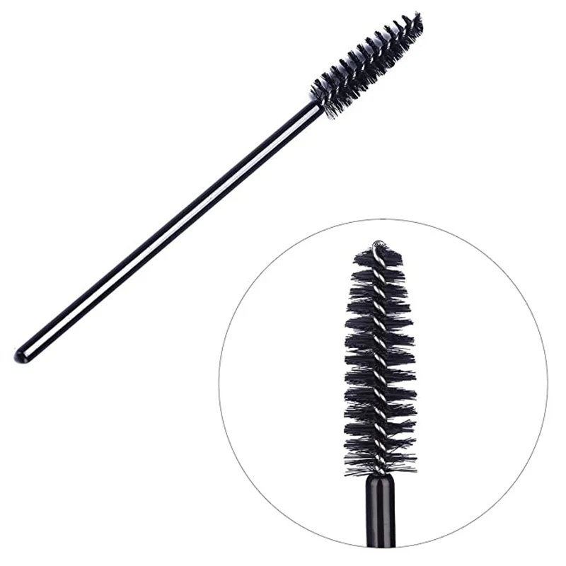 50 Pcs Disposable Eyelash Brushes Eyelashes Extension Tools Eyebrow Brush Mascara Wands Applicator Spoolers Makeup Tools