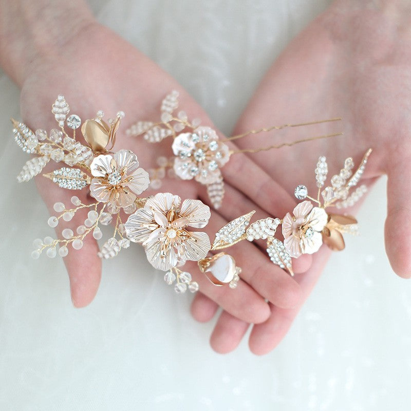 European And American Wedding Wreath Headgear