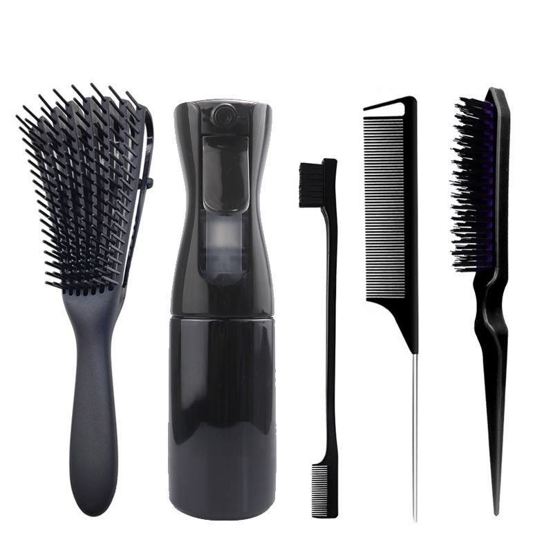 Hairdressing Comb Set Three Rows