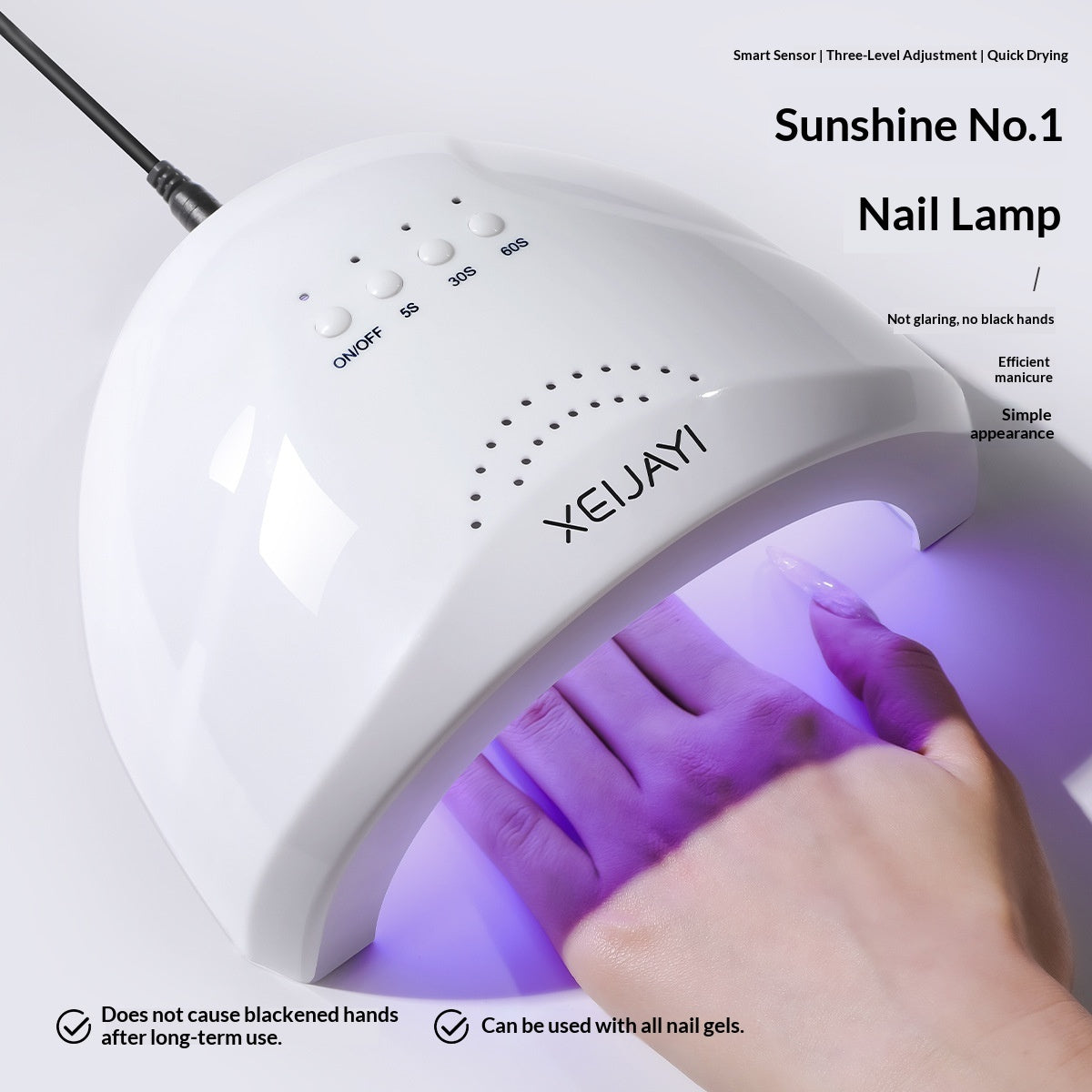 XEIJAYI 48W LED Nail Lamp For Home Use