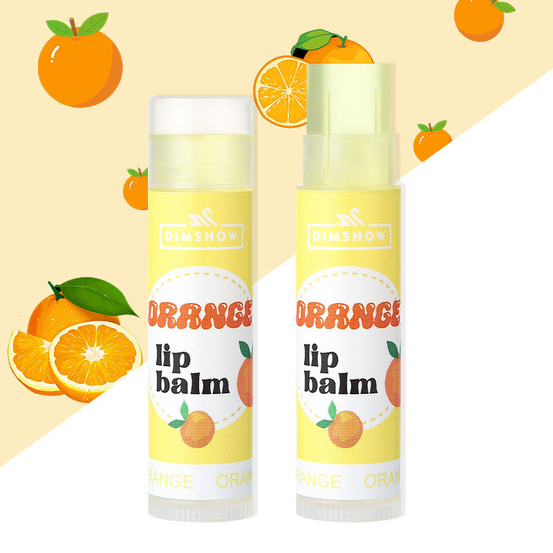 Fruit Flavor Lip Balm Men And Women Moisturizing