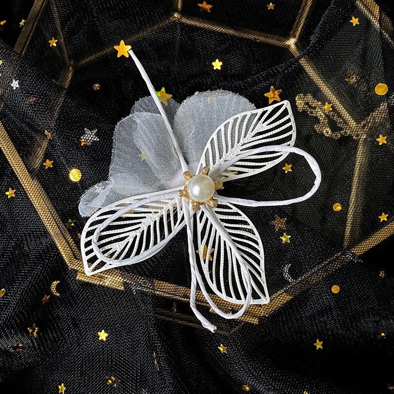 Bride Pin Silk Flower Flower Hair Accessories