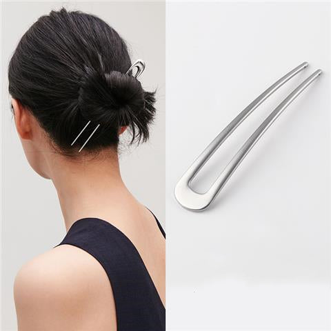 Temperament Pearl Pendant Hairpin Simple Modern Net Red