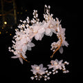 Children's Birthday Crown Pearl Flower
