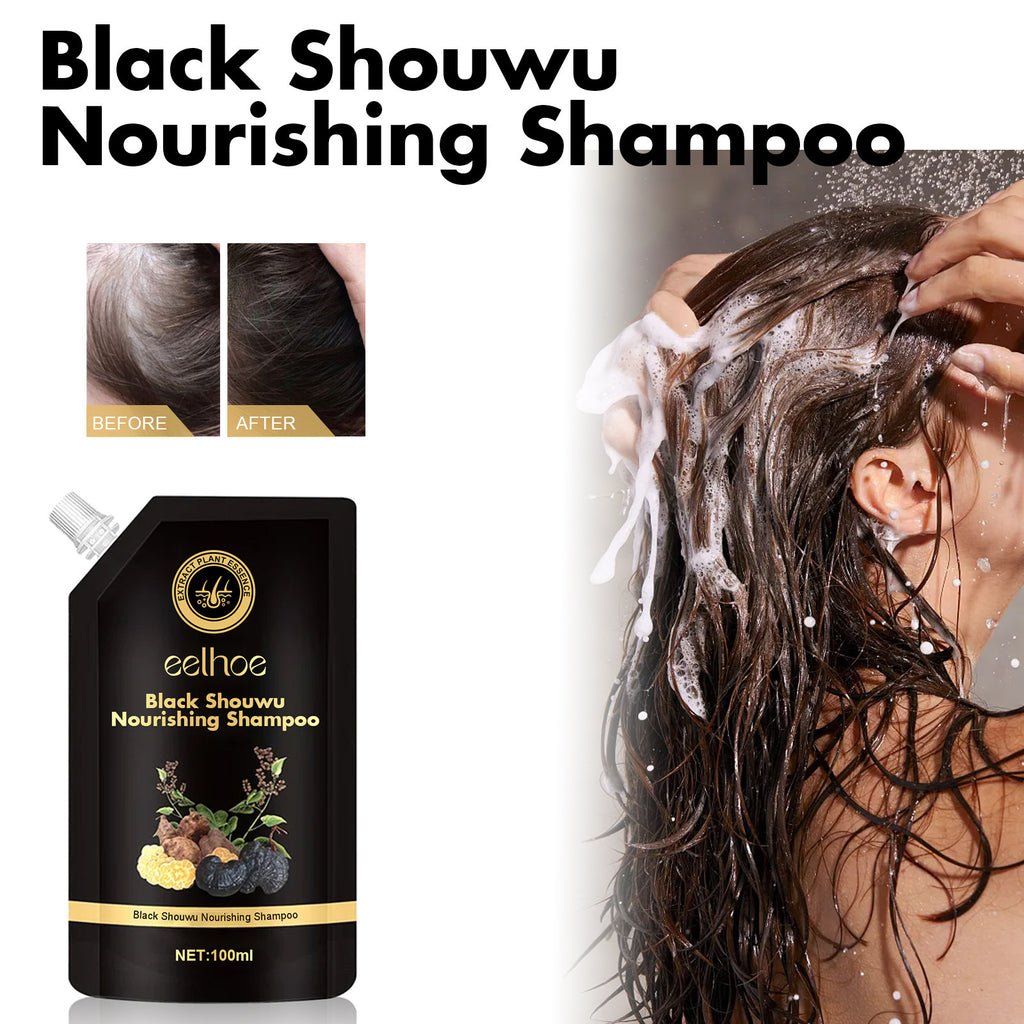 Eelhoe Black Ganoderma Lucidum Polygonum Multiflorum Shampoo