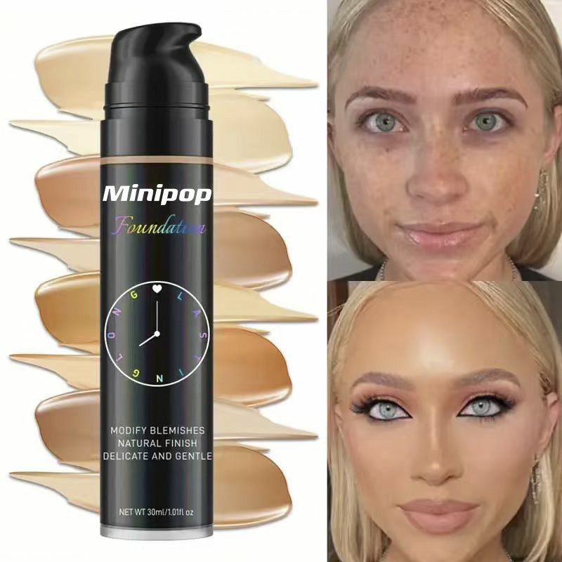 Concealing Hydrating Waterproof Long-lasting Oil-control Foundation