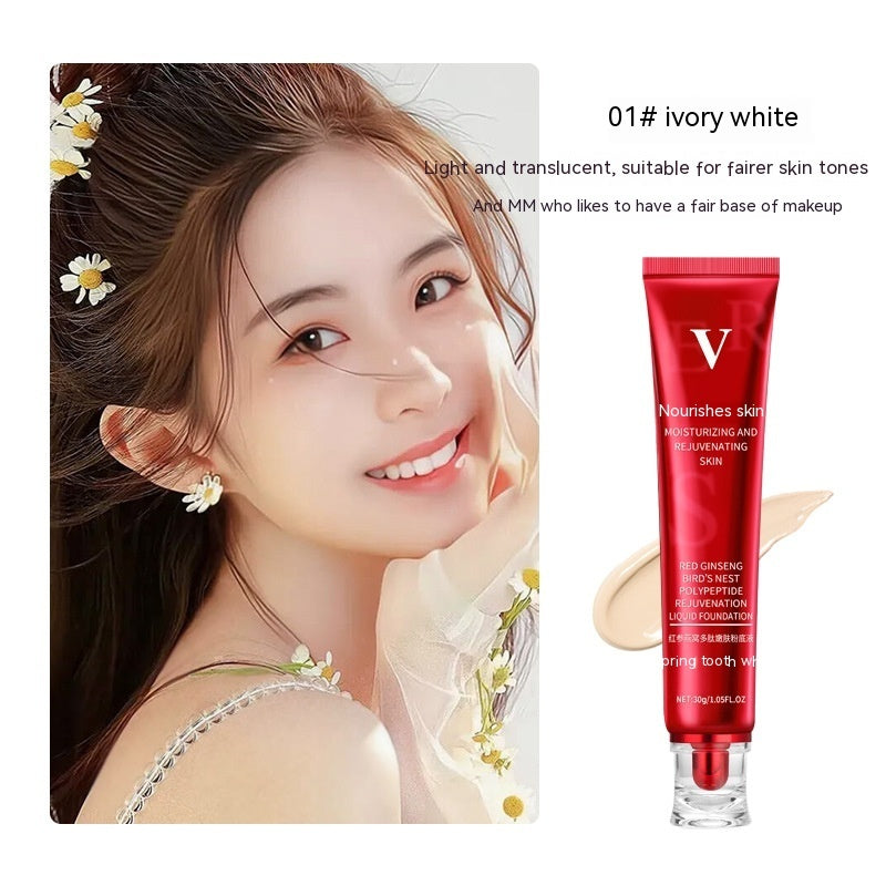 Polypeptide Skin Care Liquid Foundation Long-lasting Moisturizing Concealer