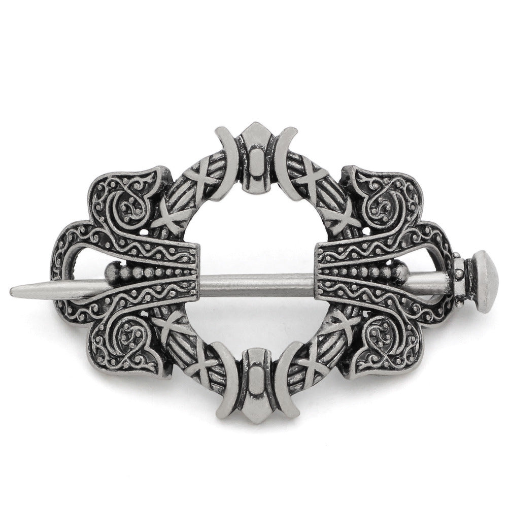 Popular Retro Barrettes Hair Clasp Plate Metal Exquisite