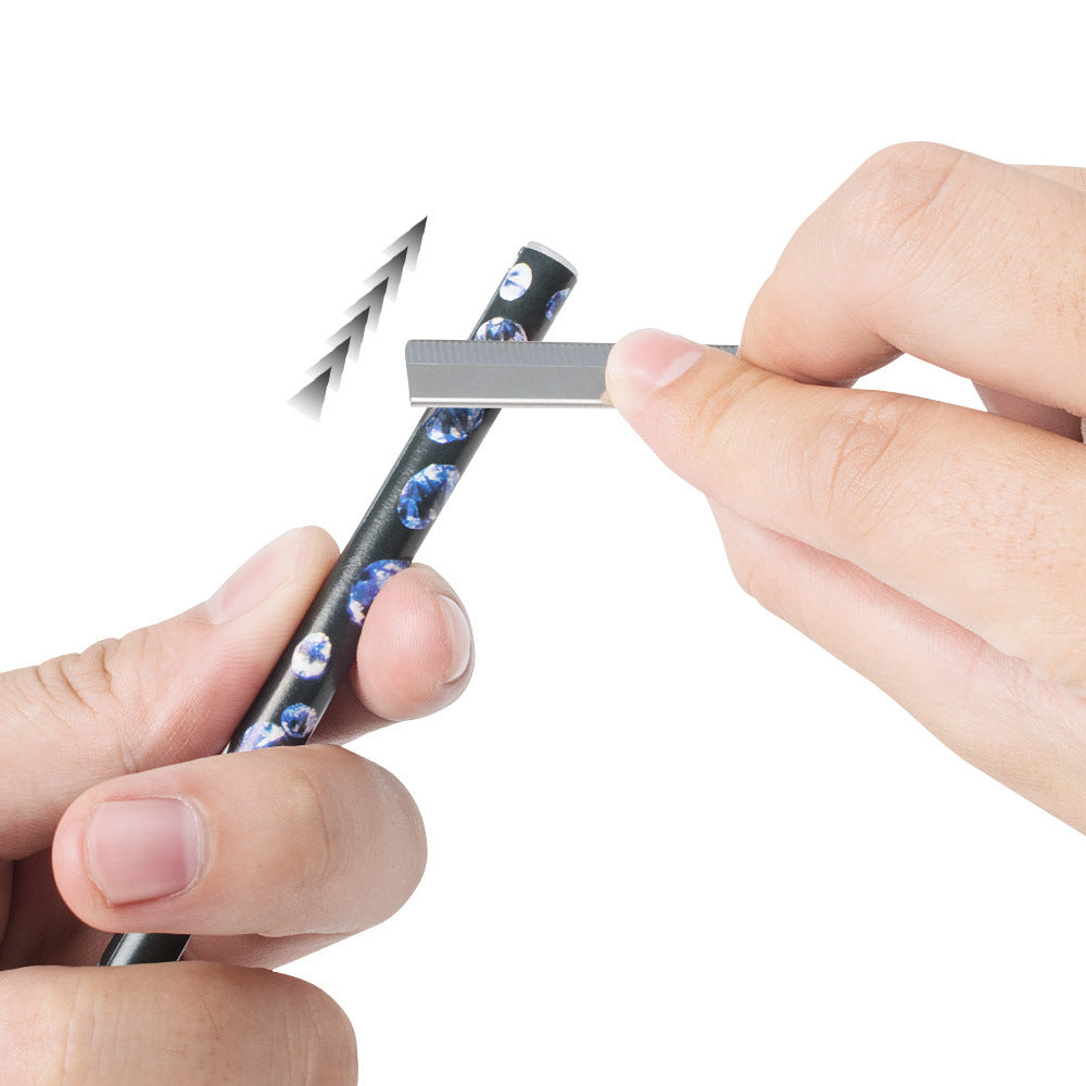 Hand Tattooed Manicure Nail Point Drill Crayon Paste Drill Pen