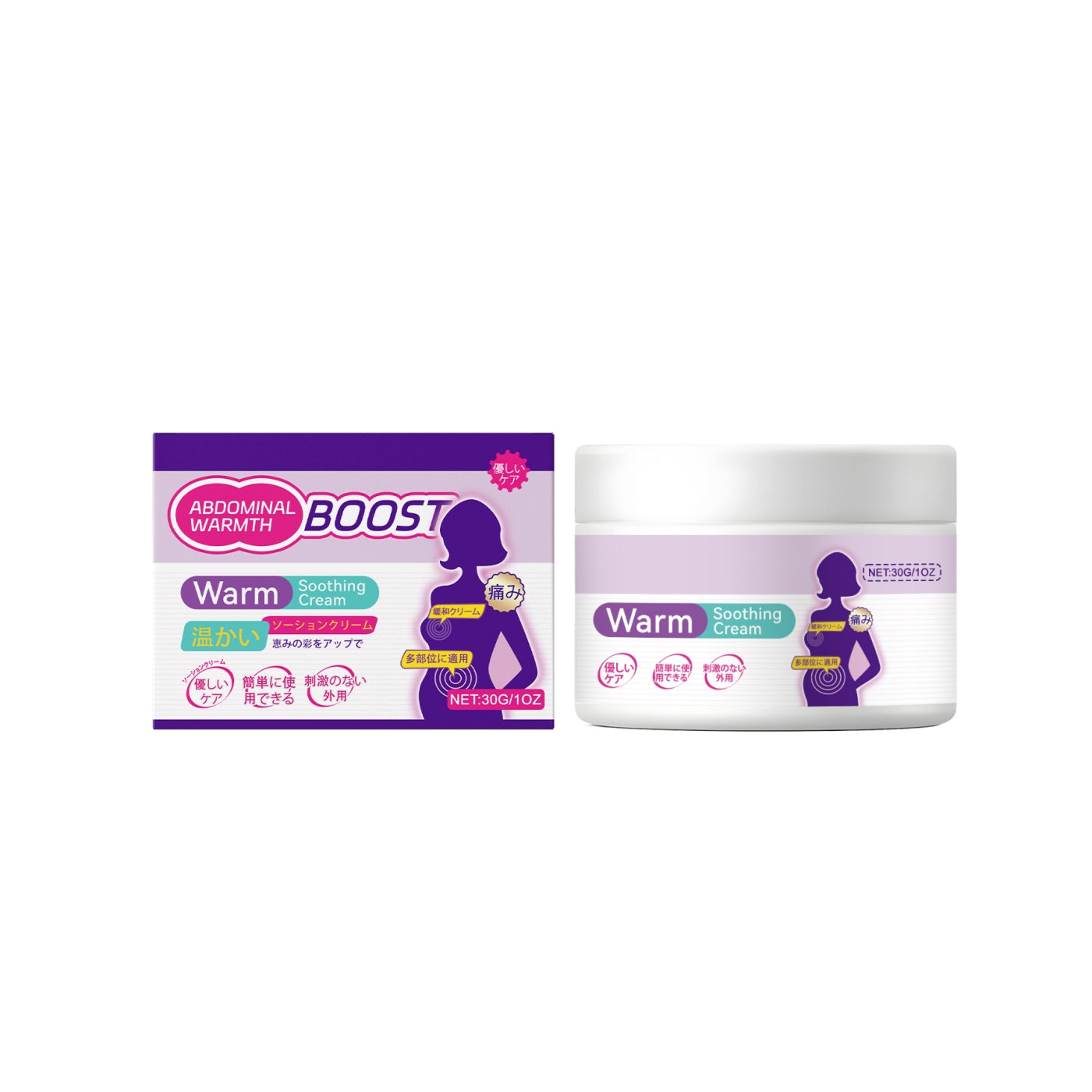 Abdominal Warm Soothing Cream