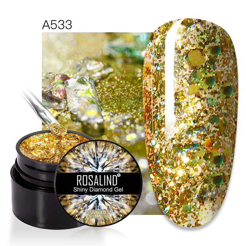 Rosalind New Flashing Diamond UV Nail Polish Sequins