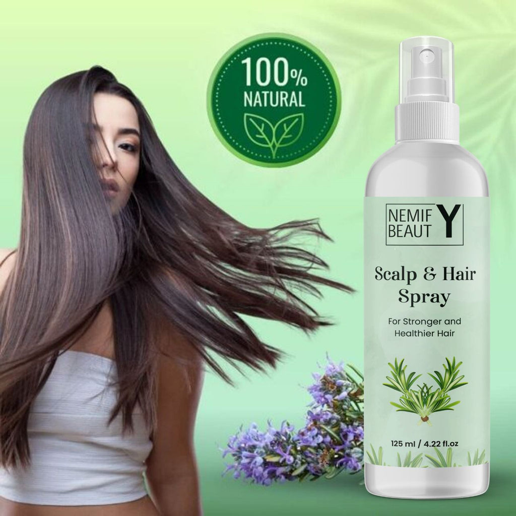 NEMIF Y BEAUT Scalp & Hair Spray 125 ML (Pack Of 2)