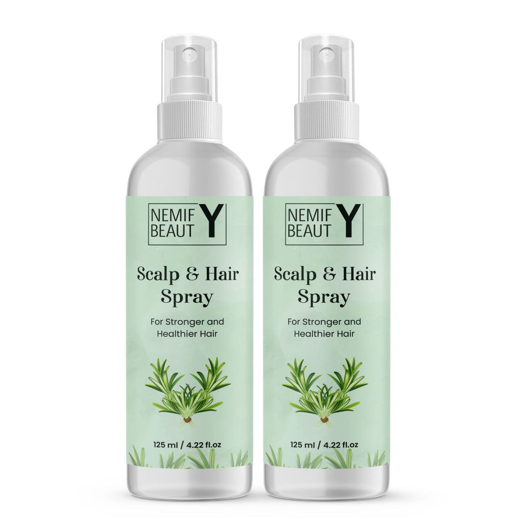 NEMIF Y BEAUT Scalp & Hair Spray 125 ML (Pack Of 2)