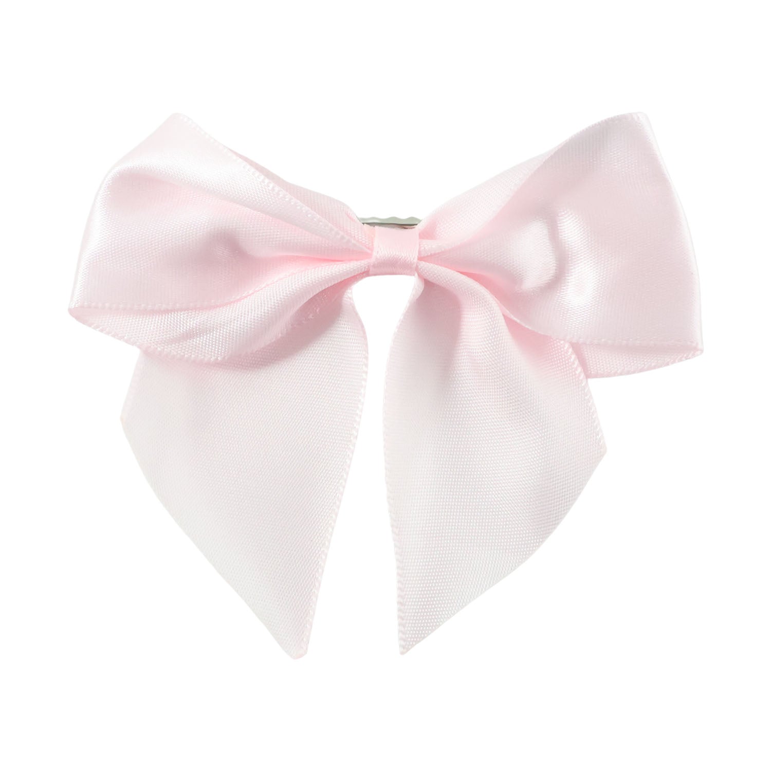 Elegant Satin Hair Bow Clip For Girls  Women (1 Pc)