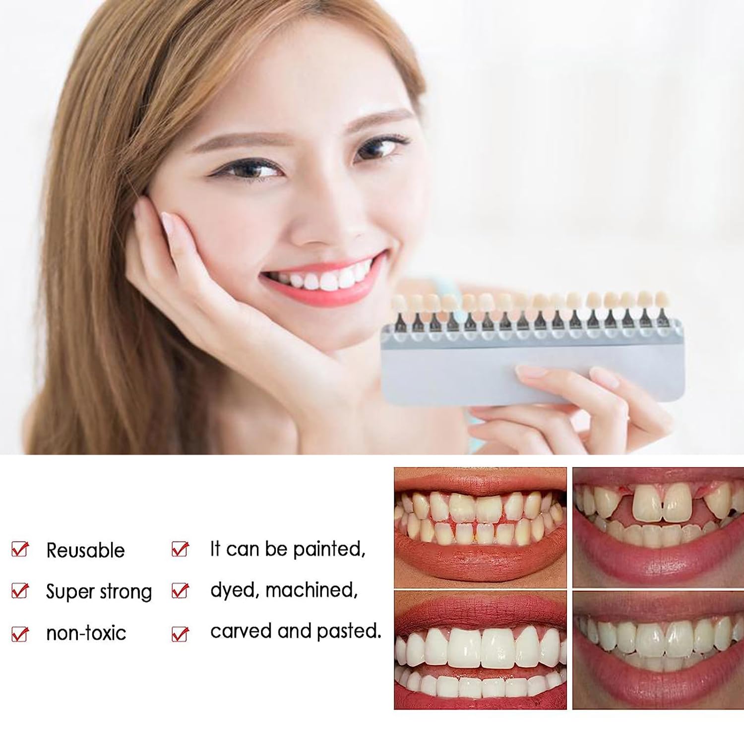 Top and Bottom Denture Teeth Socket (Pack of 1)
