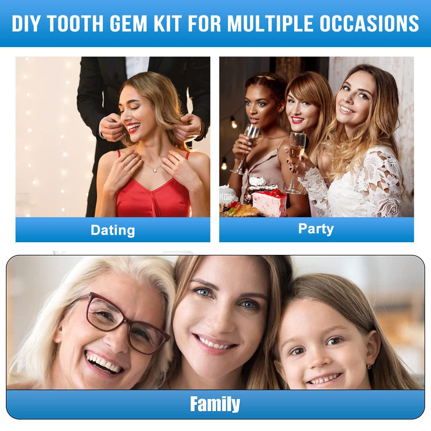 Top and Bottom Denture Teeth Socket (Pack of 1)