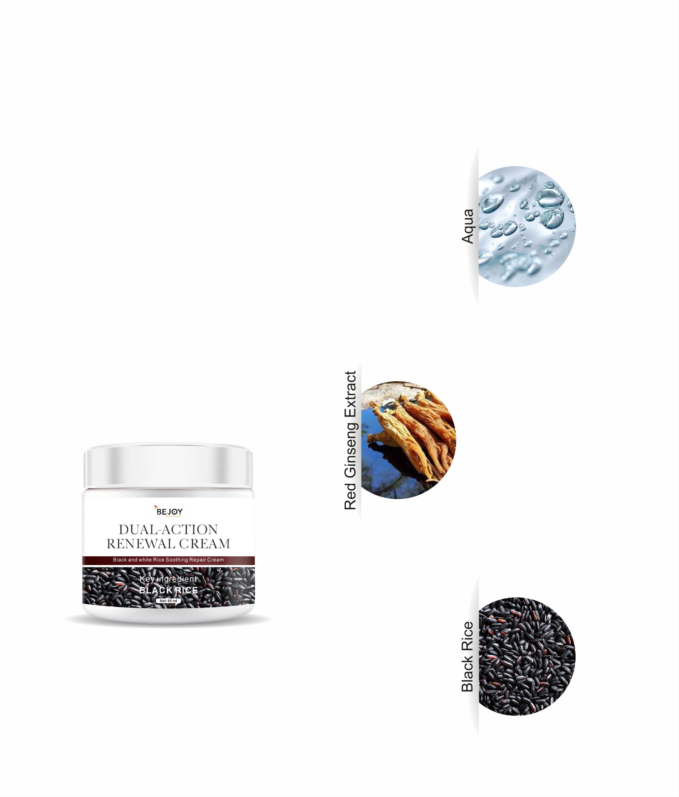 Dual-Action Renewal Cream, Professional Skin Repair (Pack of 2)