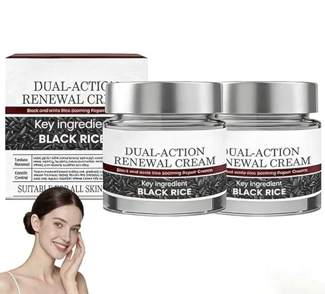 Dual-Action Renewal Cream, Professional Skin Repair (Pack of 2)