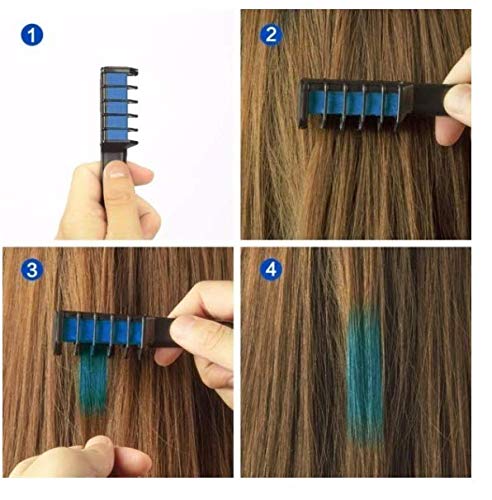 Disposable Dye Hair Comb (Pack of 6)