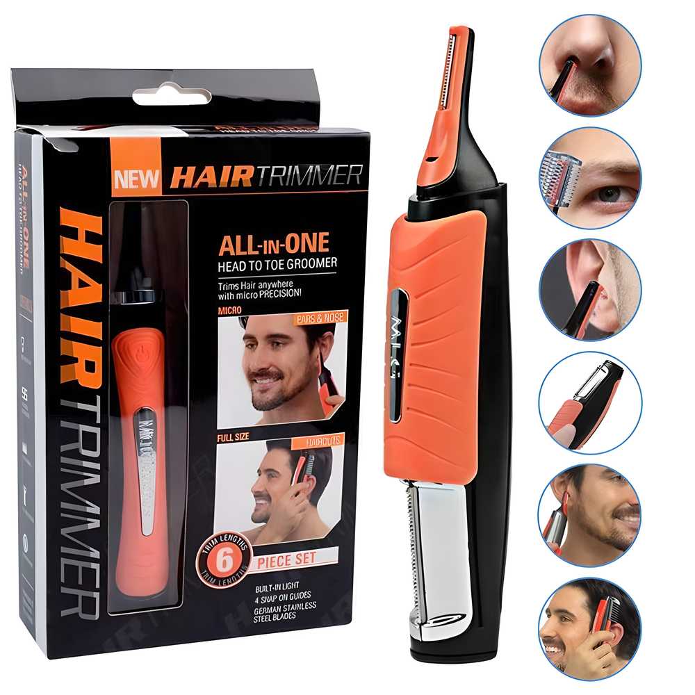 Icefire Microtouch Switchblade 2 In 1 Hair Trimmer Shaver Grooming Tool Kit