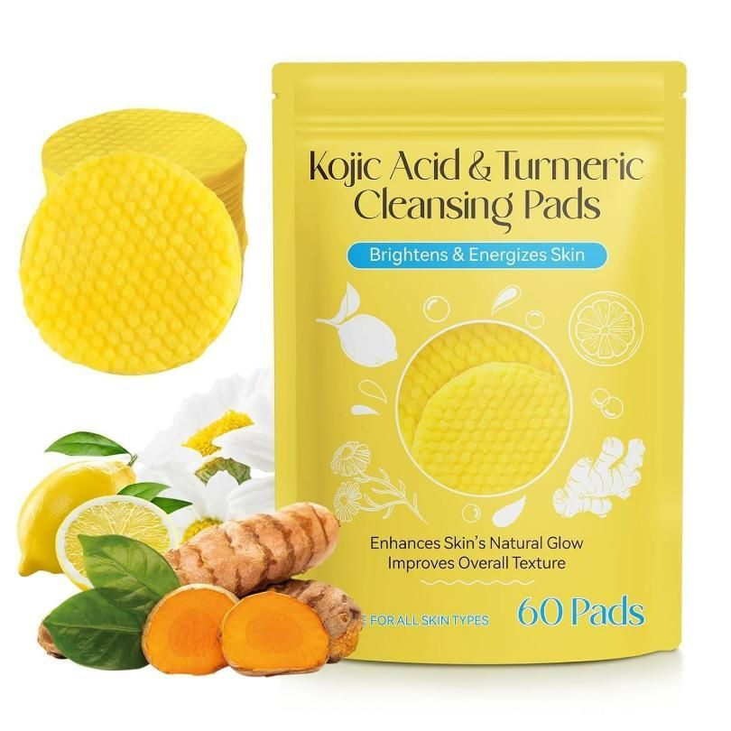 Turmeric Kojic Acid Cleansing Pads (Pack Of 2)